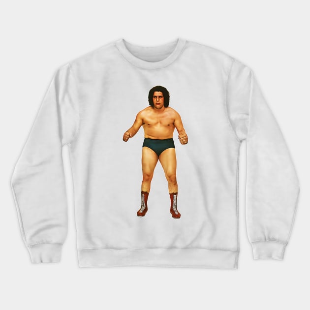 Andre The Giant Crewneck Sweatshirt by DankFutura